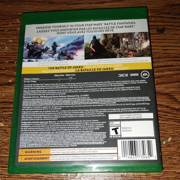 Star Wars: Battlefront (Microsoft Xbox One , 2015) - Picture 3 of 3